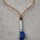 Raw Stone Necklace Azul