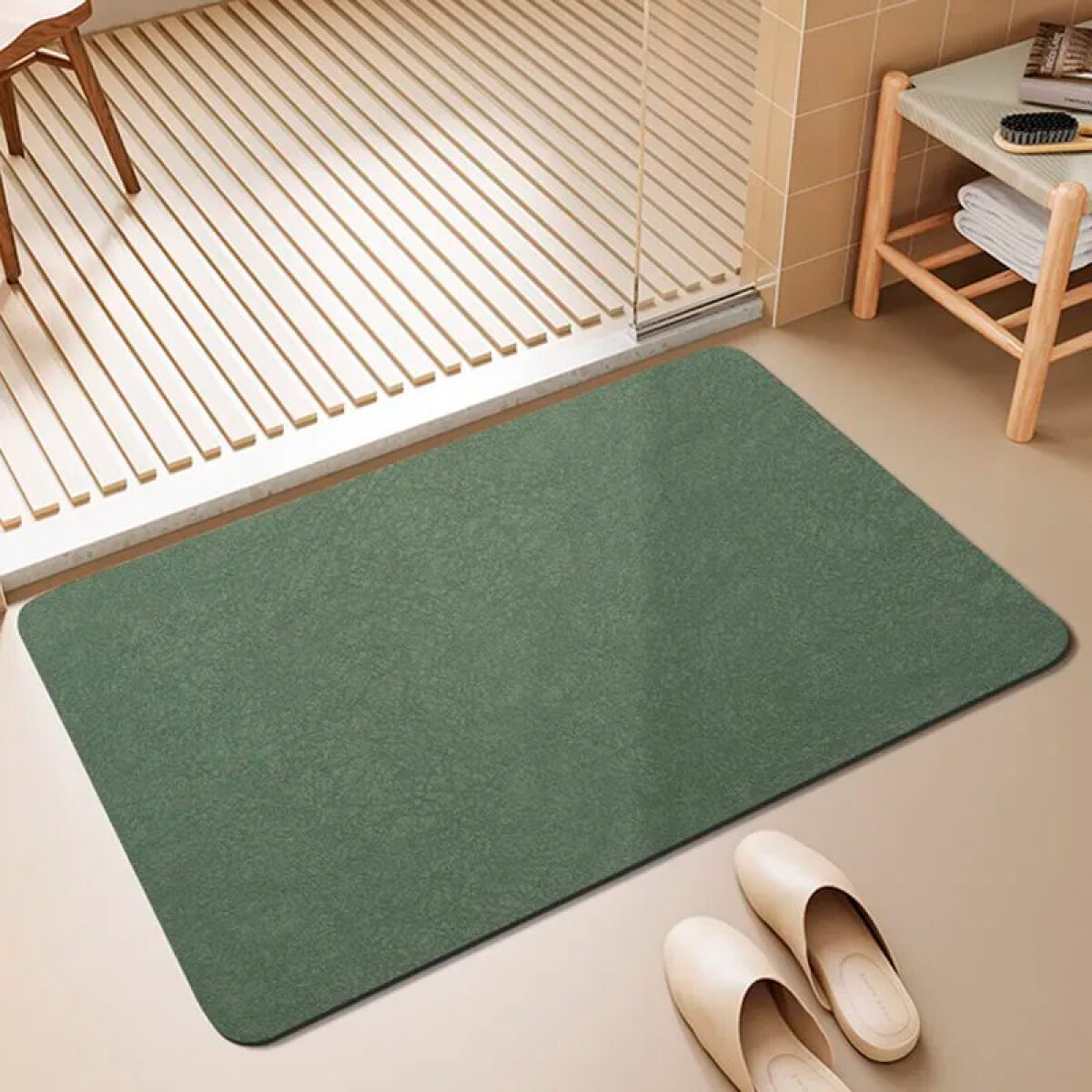 Alfombra secado rápido absorbente 