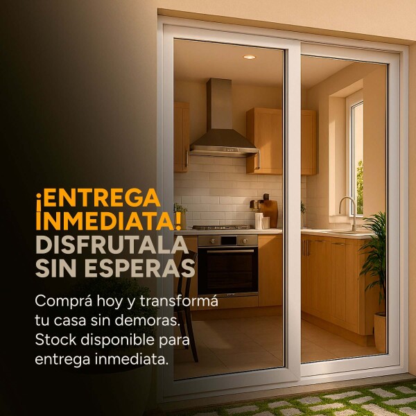 Ventana de PVC Blanco 150 X 200 Puerta Corrediza Aislante Ventana de PVC Blanco 150 X 200 Puerta Corrediza Aislante
