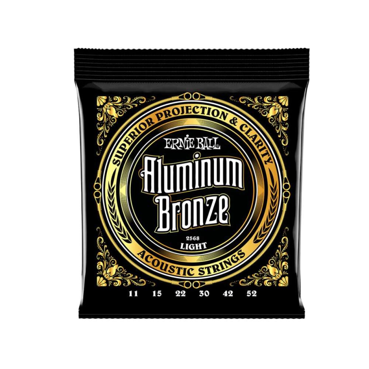 Encordado Folk Ernie Ball P02568 - Light Aluminium 11/52 