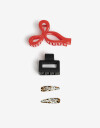 Accesorios Pelo Set Varios Set De Broches Y Hebillas Tic Tac - Combinacion Multicolor