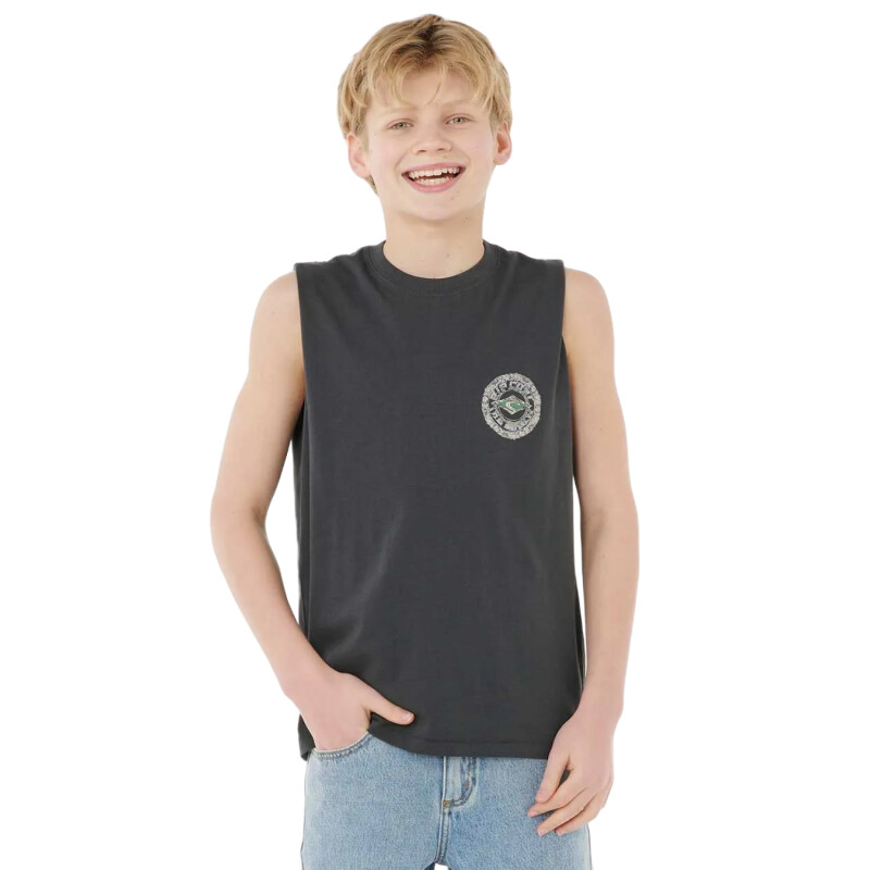 Musculosa Rip Curl Tropic Daze Muscle Niño - Negro Musculosa Rip Curl Tropic Daze Muscle Niño - Negro