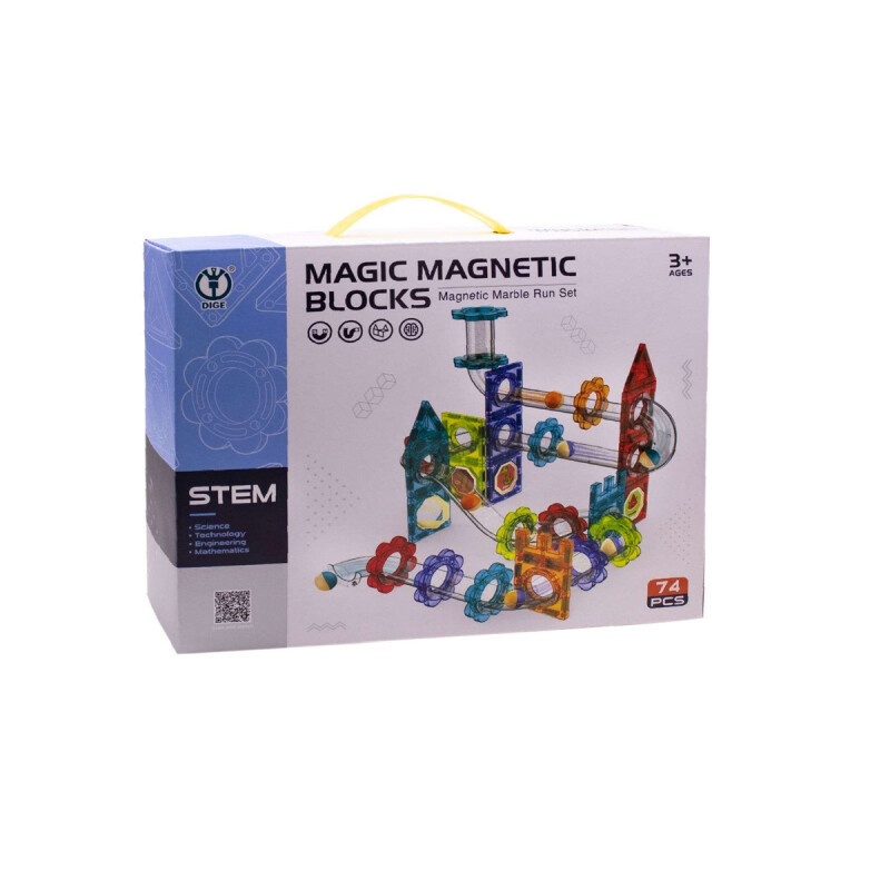 Juego de construcción Bloques Magnéticos 74 PIEZAS Juego de construcción Bloques Magnéticos 74 PIEZAS