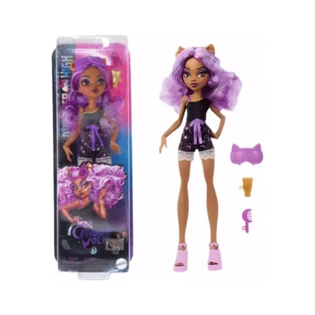 Muñeca Monster High Clawdeen Wolf en Pijamas 001