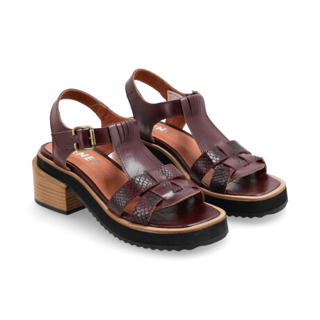 SANDALIAS VENET - CUERO AMALFI BORDO