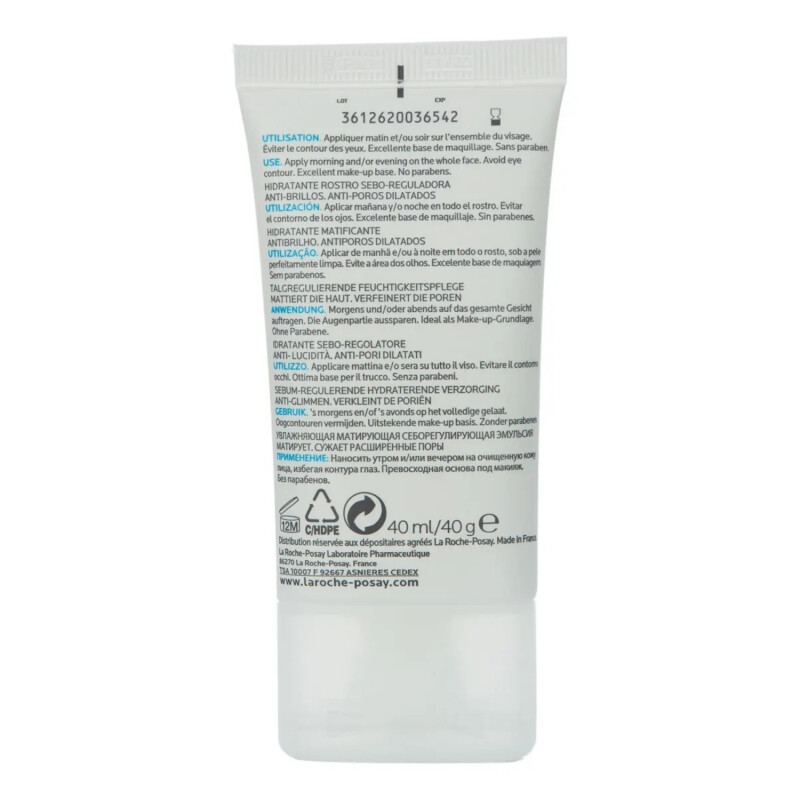 Crema La Roche Posay Effaclar Mat 40ml Crema La Roche Posay Effaclar Mat 40ml
