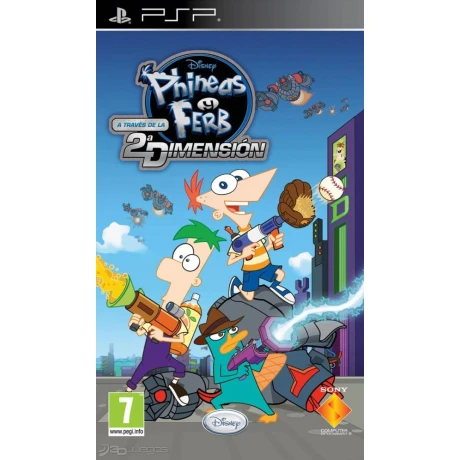 Phineas And Ferb Atraves de la dimensionon 2D Phineas And Ferb Atraves de la dimensionon 2D