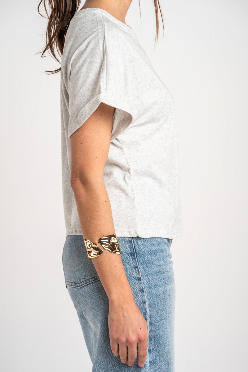 Remera Gris Melange