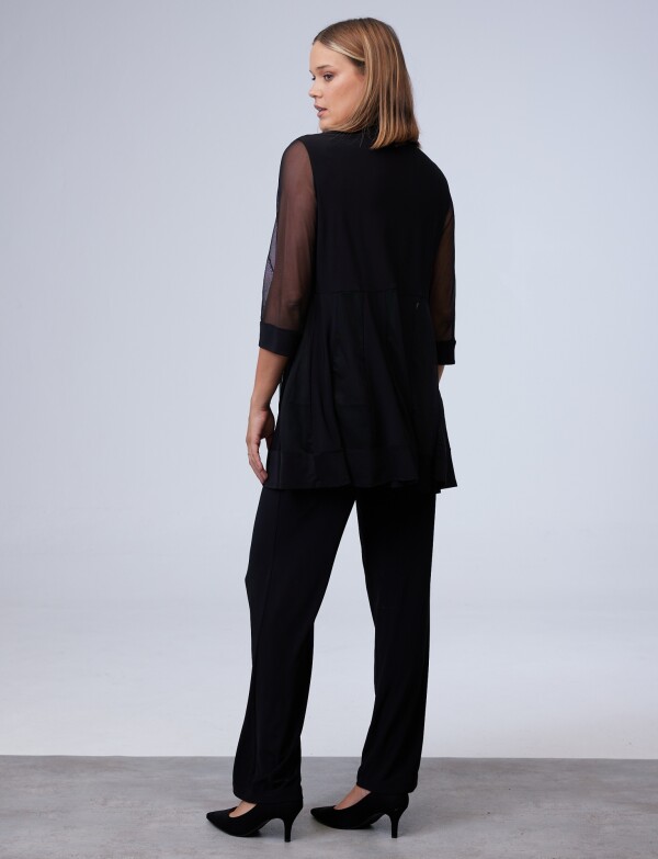 Set Blusa, Pantalón & Chaqueta NEGRO