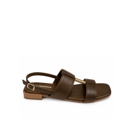 SANDALIA PAROS Chocolate