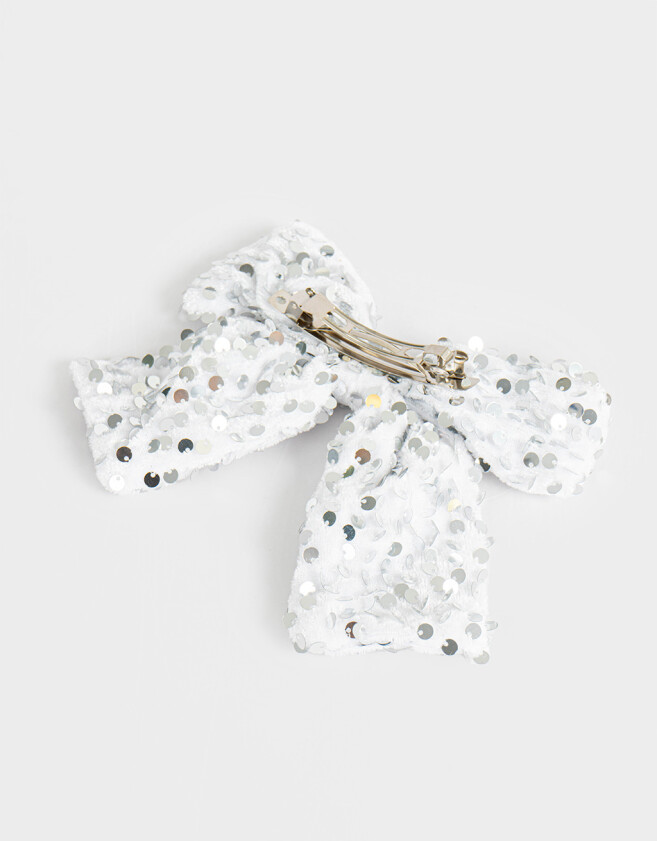 Hebillas Francesas Con moño Hebilla Francesa Glowshine - Plateado