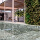 Ceramica Verde Brillo Textura 10X10Cm Piso Piscina GAMAS DE VERDE