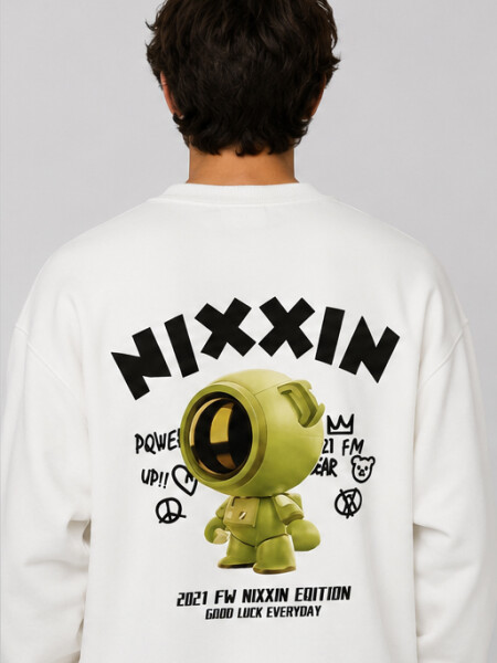 BUZO OXX 8146 nixxin BLANCO
