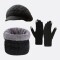 Set Abrigo Urban Noir Tres Piezas Adulto Negro