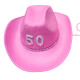 Sombrero Cowboy N°50 ROSA