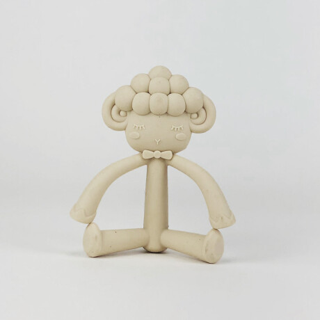 Mordillo de silicona Oveja Beige Sc