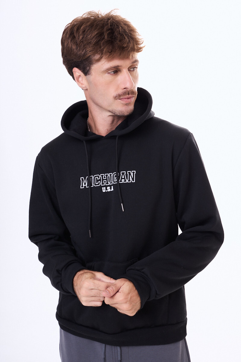 Buzo felpa Iquique Negro