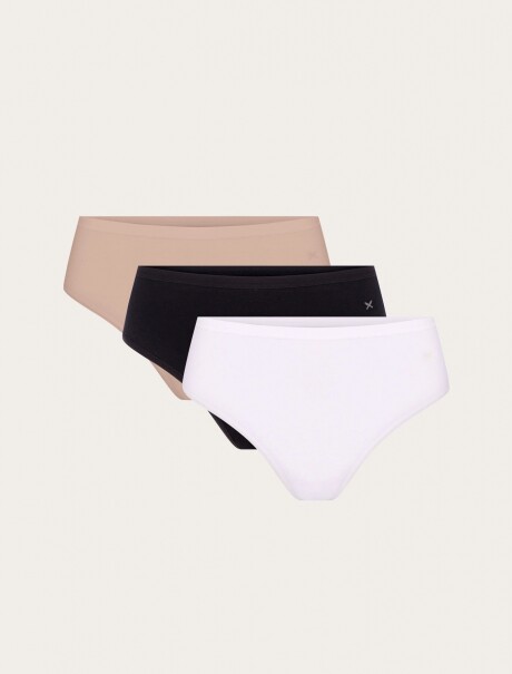 KIT CON 3 BOMBACHAS DE ALGODÓN KIT CON 3 BOMBACHA FEM