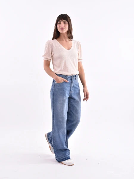 BLUSA LARA CREMA