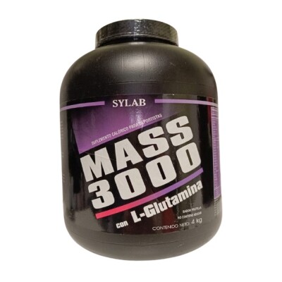 Mass 3000 Sylab Sabor Frutilla 4 Kgs. Mass 3000 Sylab Sabor Frutilla 4 Kgs.