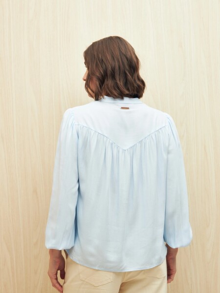 CAMISA ALLIE BRICK CELESTE
