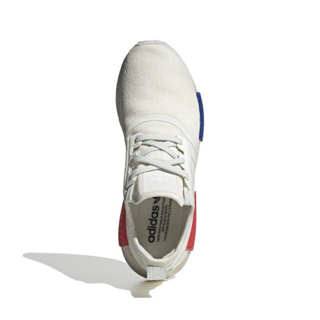 Championes Adidas de Hombre - NMD_R1 - ADHQ4451 WHITE TINT/GLORY RED/SEMI LUCID BLUE
