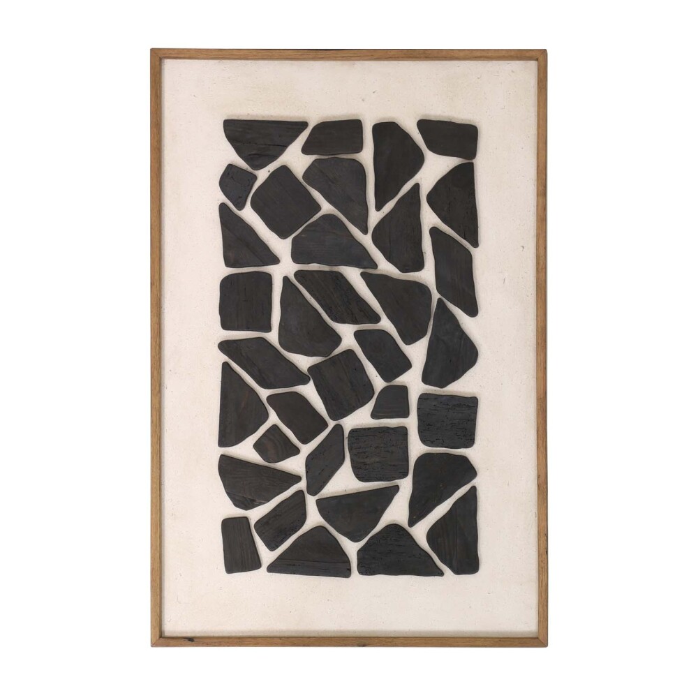 CUADRO MADERA NATURAL-BEIGE FE8178