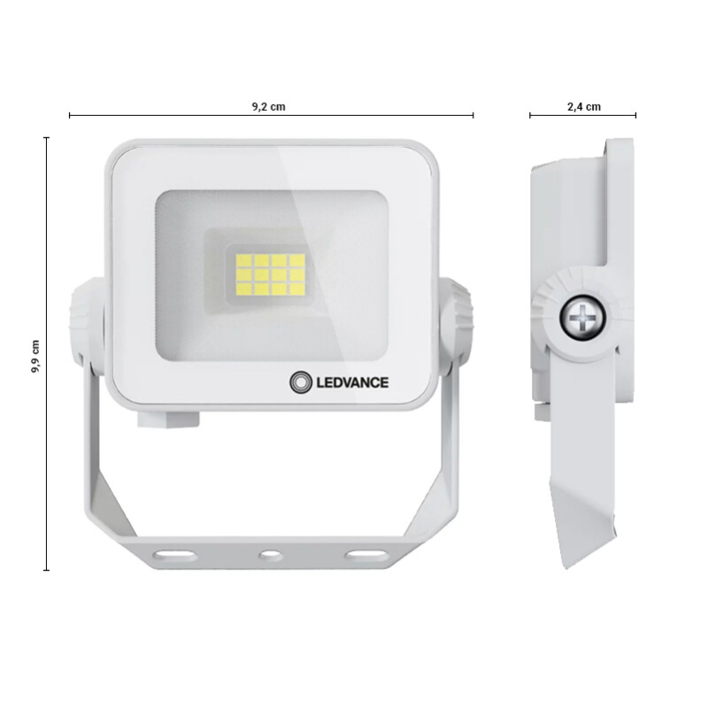 Foco LED LEDVANCE OSRAM Compact IP65 10W Blanco Foco LED LEDVANCE OSRAM Compact IP65 10W Blanco Luz Fría