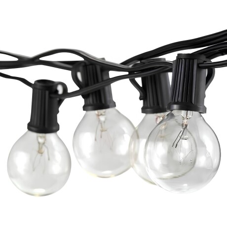 Guirnalda Guía de luces cálidas Vintage para exterior e interior Guirnalda Guía de luces cálidas Vintage para exterior e interior