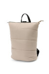 Mochila puffer Beige