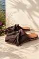 ZUECO BARRO Choco Gamuza