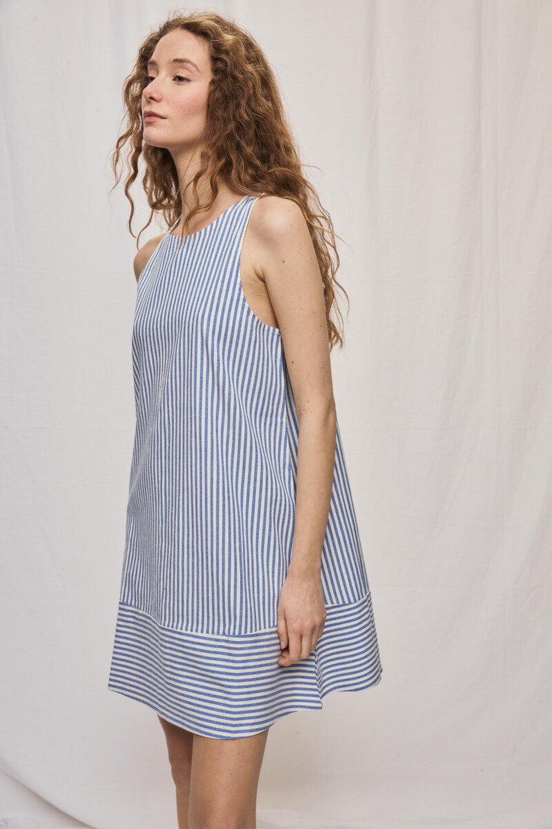 VESTIDO ARAM Azul