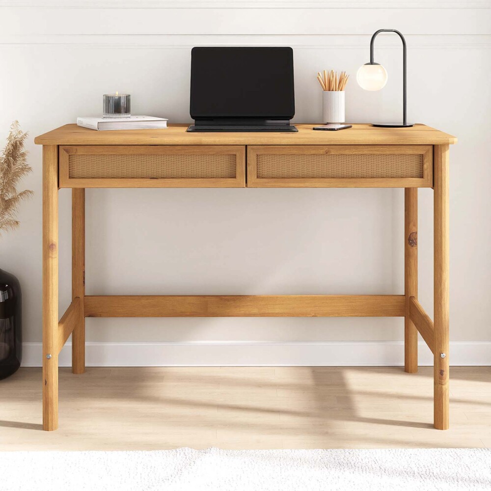 ESCRITORIO MADERA MARRON TISIFO