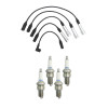 KIT DE CABLE DE BUJIAS + BUJIAS Kit De Cable De Bujias + Bujias