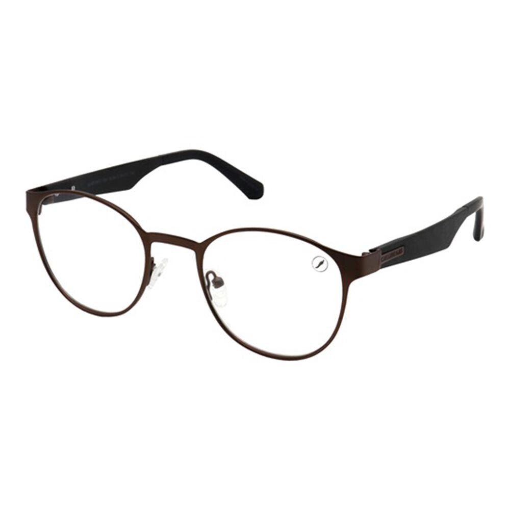 Lentes de vista Chilli Beans Redondo Marrón/Negro