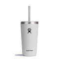 20 oz All Around™ Tumbler with Straw Lid White