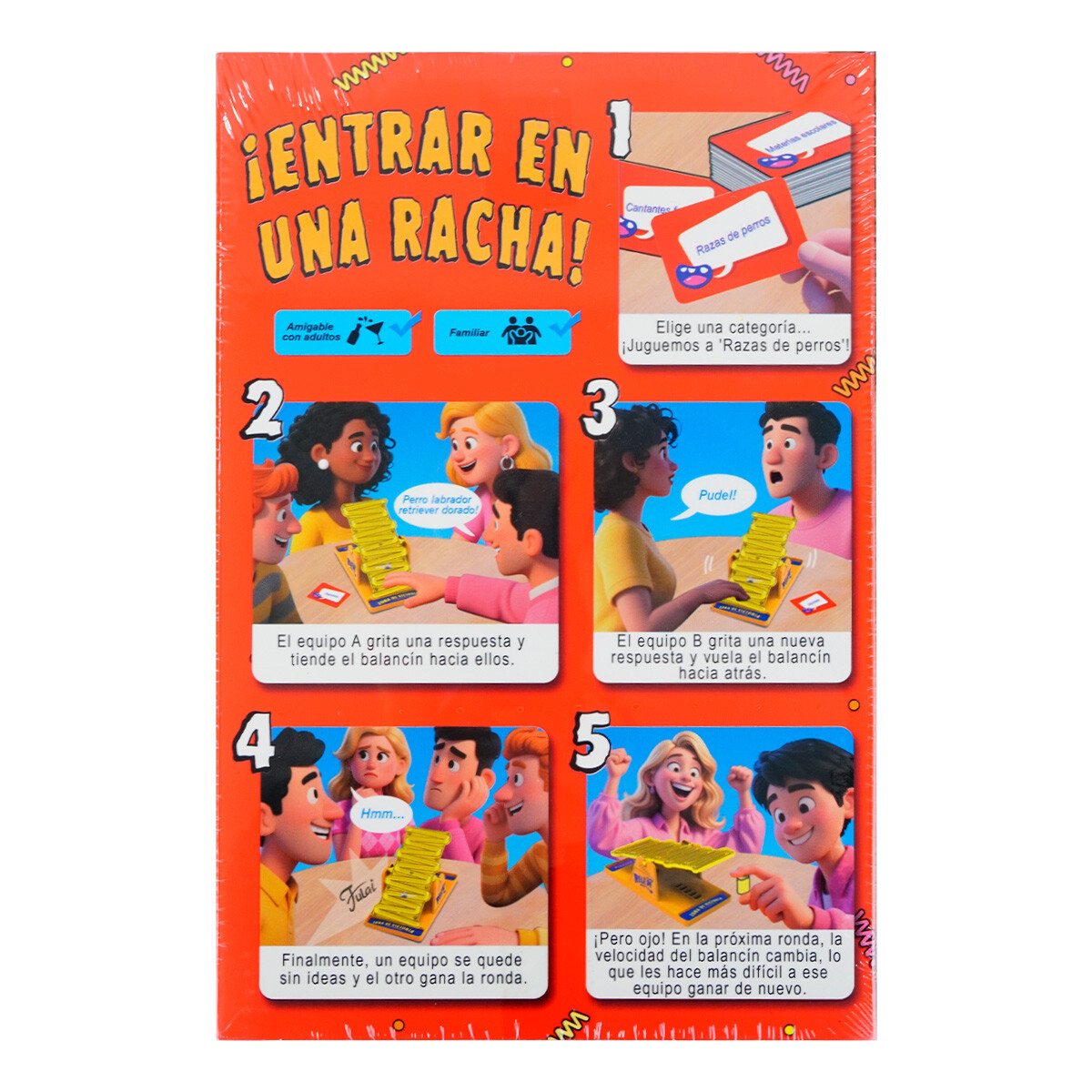 Juego de mesa Piensa Rapido Balance 