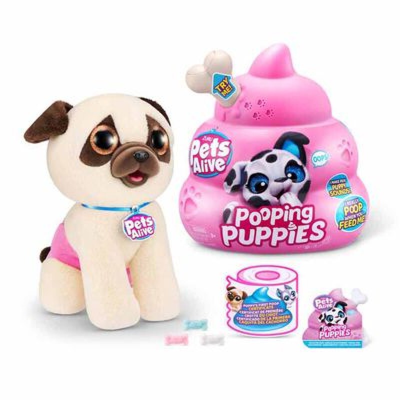 Pets Alive - Mascota Come Y Va Al Baño Interactiva Coleccionable PETS ALIVE - MASCOTA COME Y VA AL BAÑO INTERACTIVA COLECCIONABLE