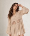 Vestido Cannes beige
