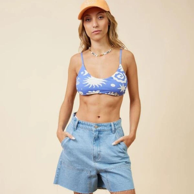 Short Dama Jean Rusty Azul Claro