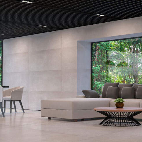 CERAMICA REVESTIMIENTO 61X116 LISA GRIS ACETINADO GAMAS DE BEIGE