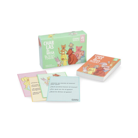 Chau Pantalla Caja - Charlas de mesa Peques Chau Pantalla Caja - Charlas de mesa Peques