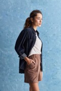 SHORT VIVET Marron