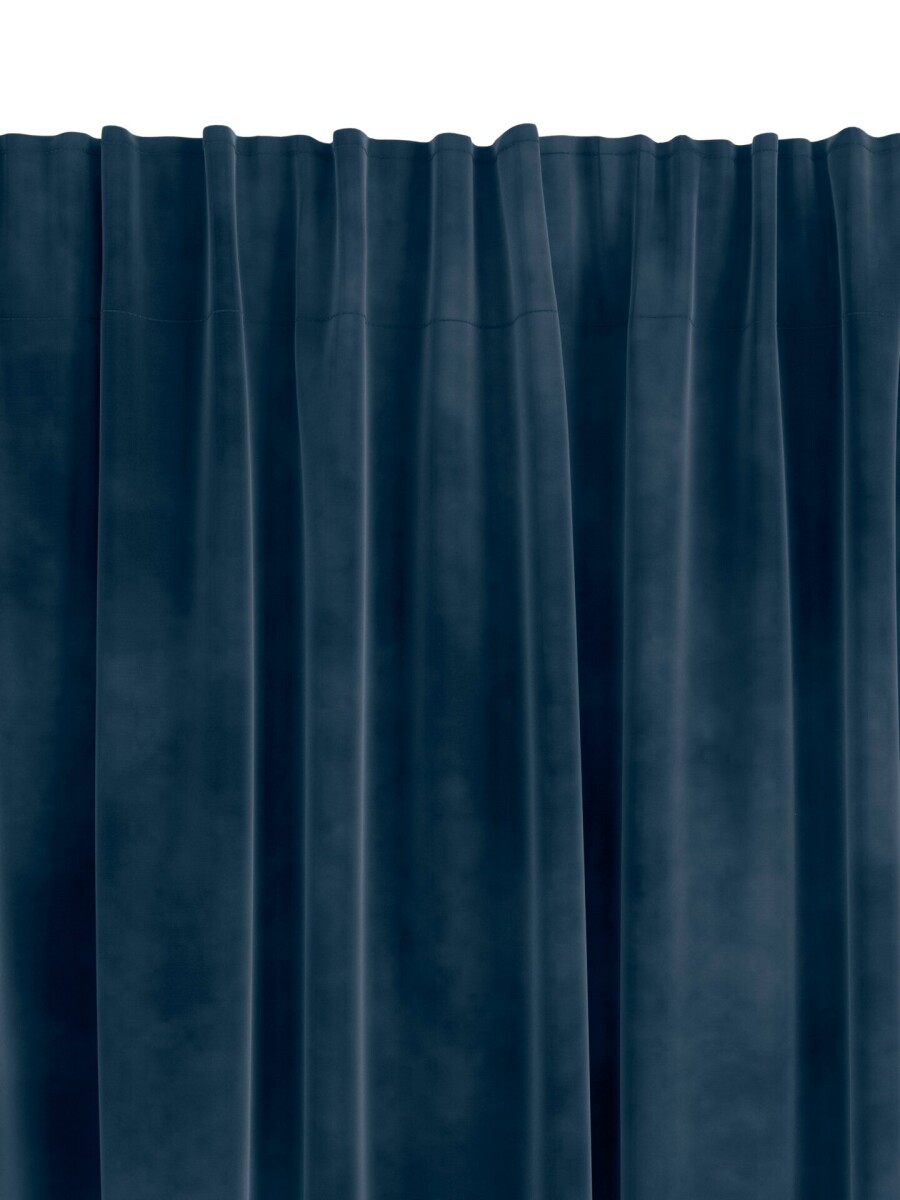 Cortina AUSTRA 1x140x300 terciopelo azul 