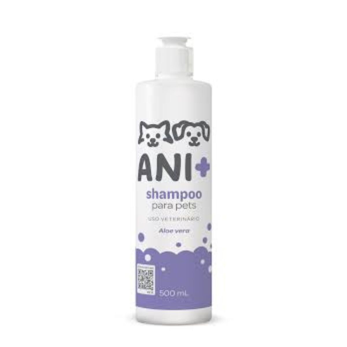SHAMPOO ANI+ CON ALOE VERA 500 ML 