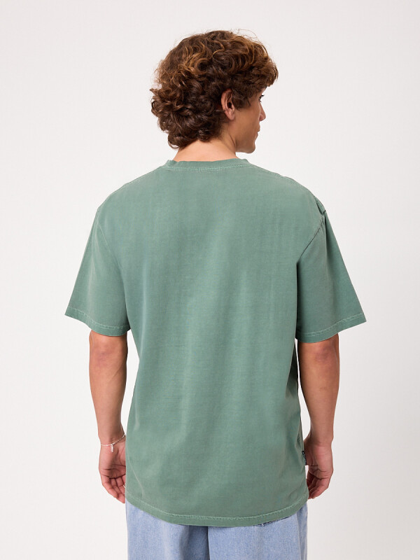 T-SHIRT CUNYT RUSTY Verde Seco