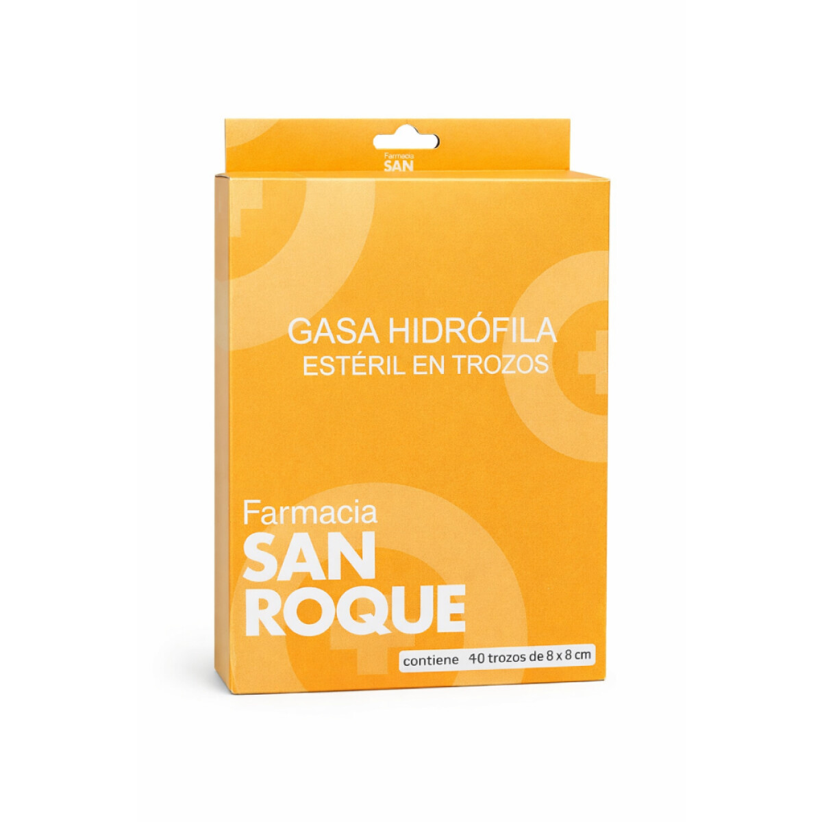 Gasa Esteril San Roque 8x8cm 40 Unidades 