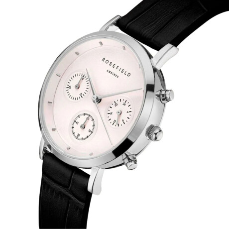 Reloj ROSEFIELD NCBS-N94 The Gabby Cuero Negro 0