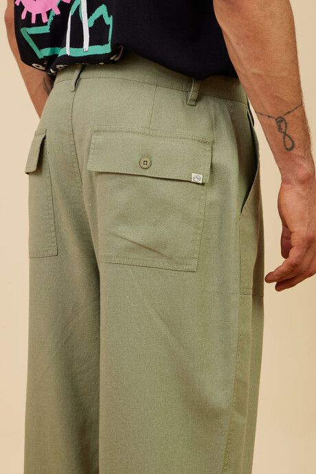 PANTALON CATTON RUSTY Verde