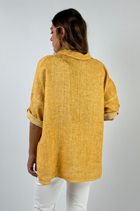 CAMISA NOCTARA Mostaza